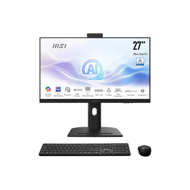 ออลอินวัน MSI Modern AM273QP AI 1UMG-211TH Ultra 7 155H สีดำ - SpeedCom