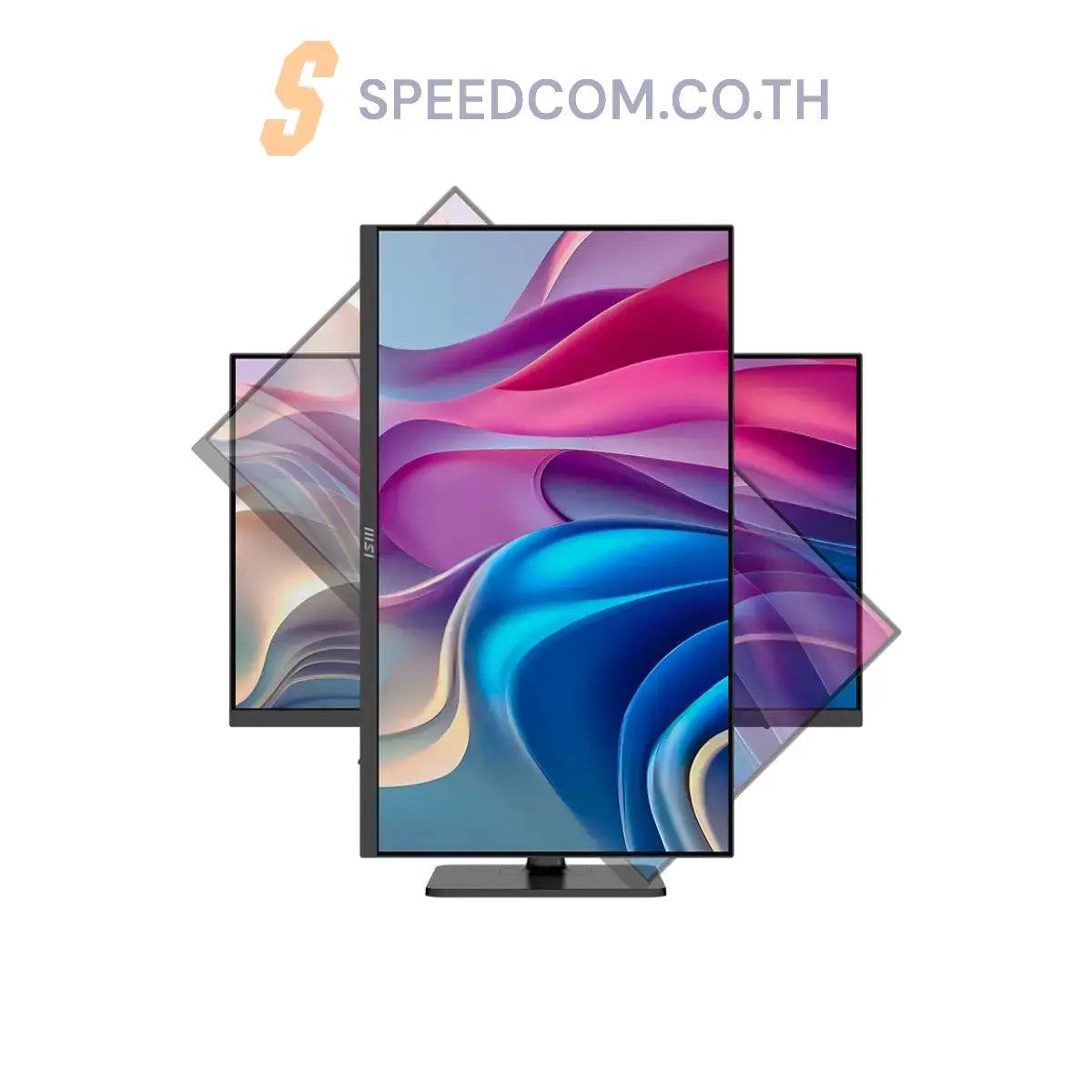 จอมอนิเตอร์ MSI Modern MD272UPHG 27" IPS 60Hz สีดำ - SpeedCom