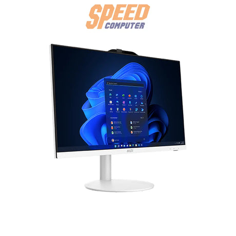 คอมพิวเตอร์ออลอินวัน MSI PRO AP242 รุ่น 12M-417TH พร้อมชิป i3 Gen 12 สีขาว ดีไซน์กะทัดรัด เหมาะสำหรับสำนักงานและงานทั่วไป