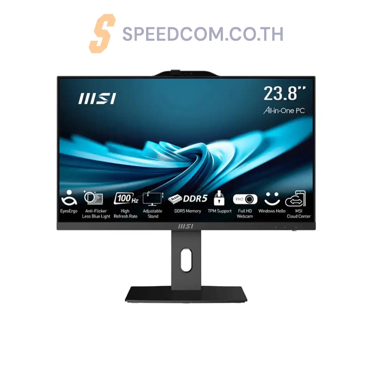 ออลอินวัน MSI PRO AP272P 14M-1002TH i3 Gen14 สีดำSpeedCom