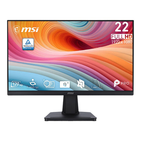 จอมอนิเตอร์ MSI PRO MP225 E12L 21.5" IPS FHD 120Hz สีดำSpeedCom