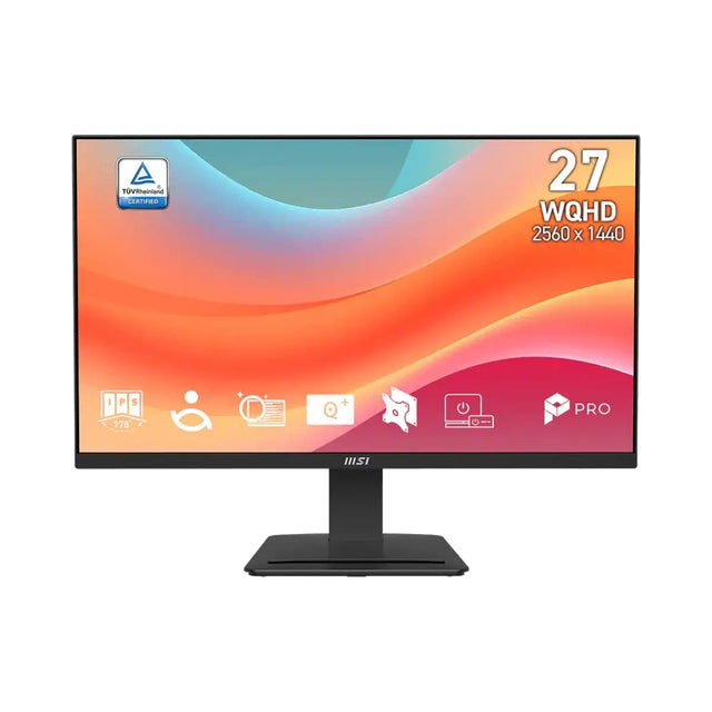 จอมอนิเตอร์ MSI PRO MP273Q E7 27.0" IPS 75Hz สีดำ - SpeedCom