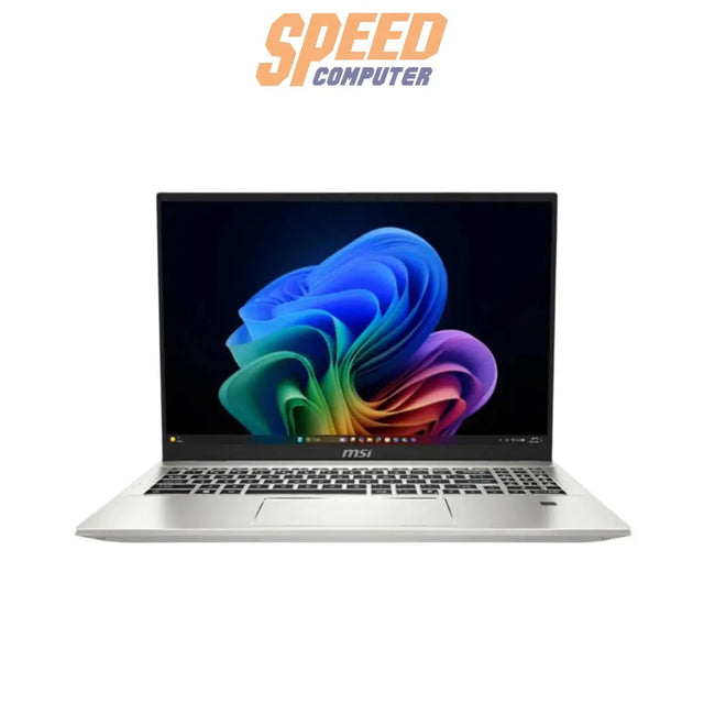 โน๊ตบุ๊ค MSI Prestige A16 AI+ A3HMG-052TH Ryzen AI9 สีเงิน (Urban Silver) - SpeedCom