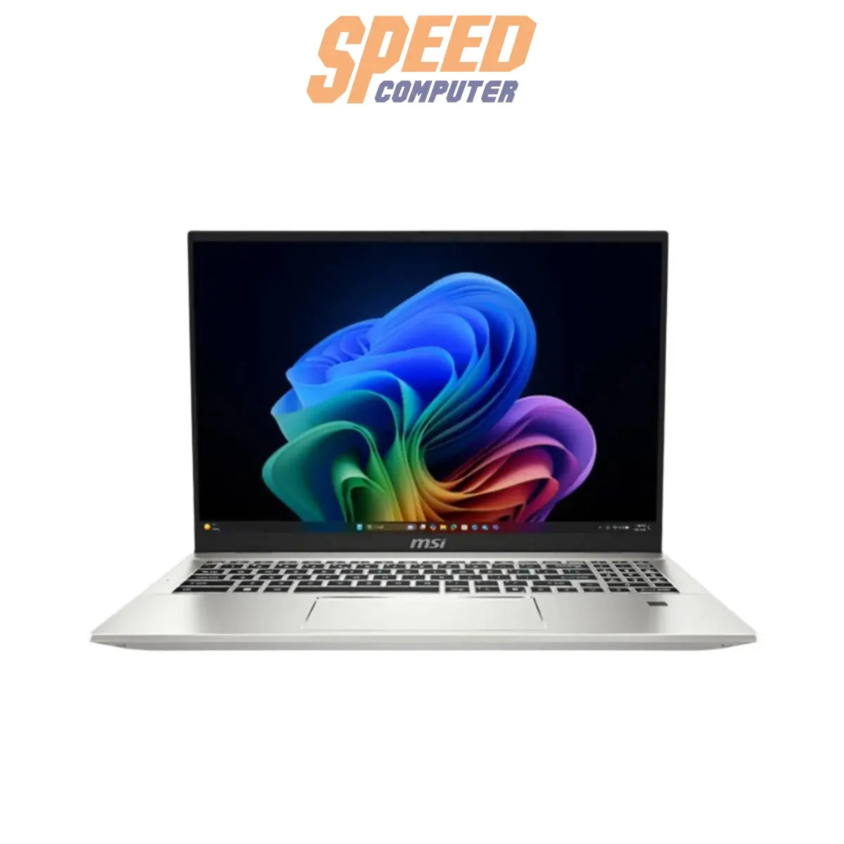 โน๊ตบุ๊ค MSI Prestige A16 AI+ A3HMG-052TH Ryzen AI9 สีเงิน (Urban Silver) - SpeedCom
