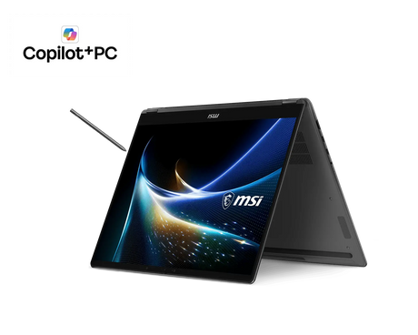 โน๊ตบุ๊ค MSI Prestige N16 Flip AI+ C1XMT-085THY RTX Spark N1X สีเทาSpeedCom