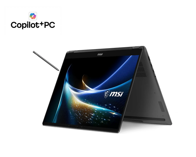 โน๊ตบุ๊ค MSI Prestige N16 Flip AI+ C1XMT-085THY RTX Spark N1X สีเทาSpeedCom
