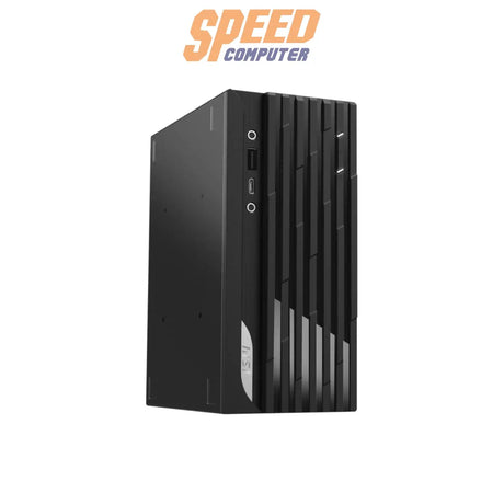 มินิพีซี MSI Pro รุ่น DP20ZA 5M-205TH มาพร้อมชิป AMD Ryzen 7 5700G ขนาดกะทัดรัด สีดำ เหมาะสำหรับงานสำนักงาน ธุรกิจ และใช้งานทั่วไปที่ต้องการประหยัดพื้นที่