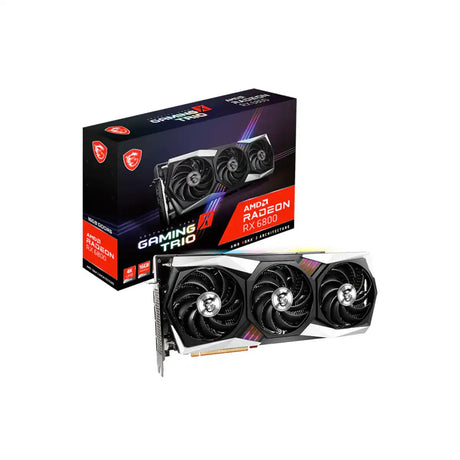 การ์ดจอ MSI Radeon RX 6800 GAMING X TRIO 16GSpeedCom