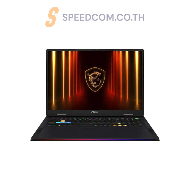 โน๊ตบุ๊ค MSI Raider 18 HX AI A2XWIG-645TH Ultra 9 สีดำ (Core Black) - SpeedCom