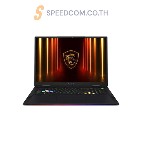 โน๊ตบุ๊ค MSI Raider 18 HX AI A2XWIG-645TH Ultra 9 สีดำ (Core Black) - SpeedCom