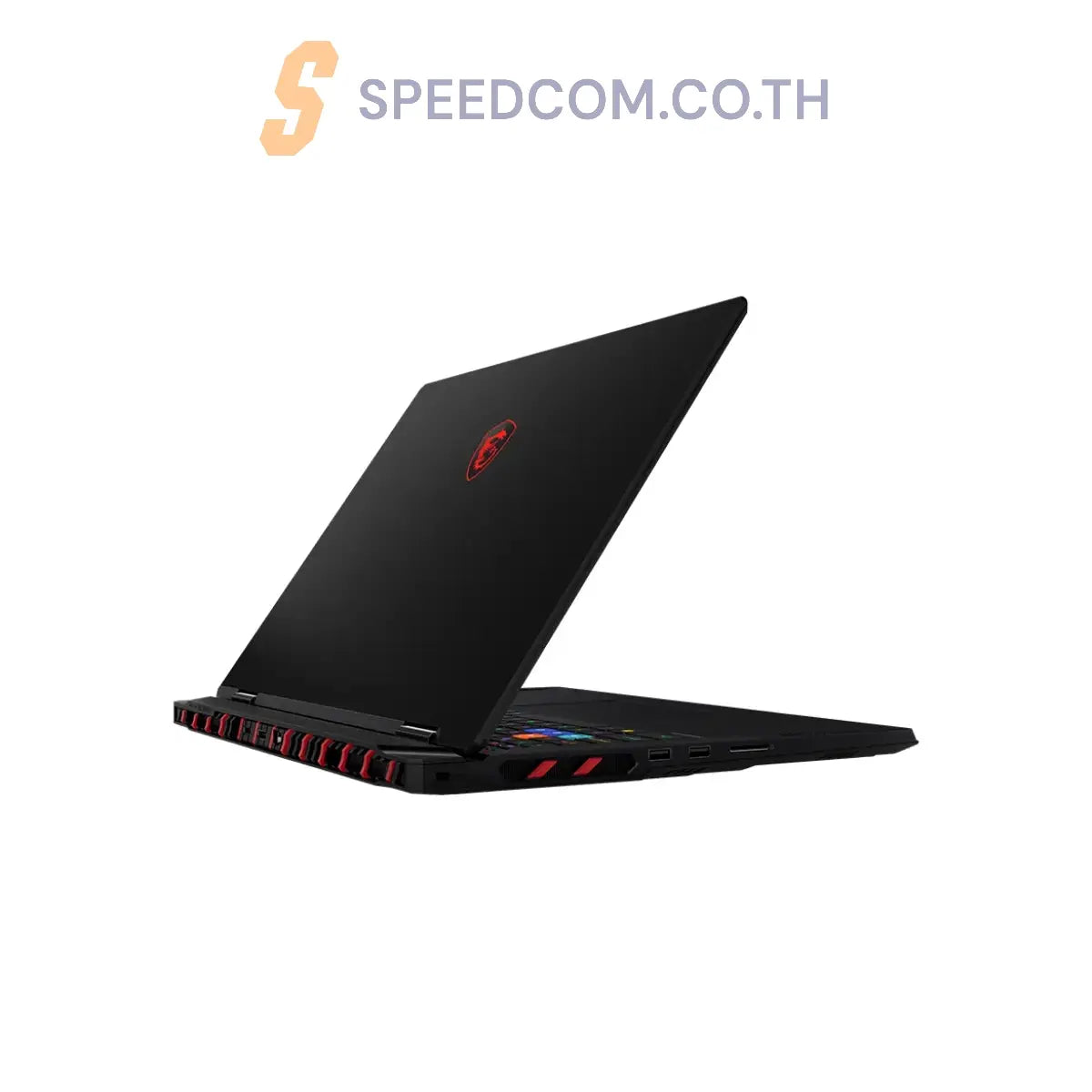 โน๊ตบุ๊ค MSI Raider 18 HX AI A2XWIG-645TH Ultra 9 สีดำ (Core Black) - SpeedCom