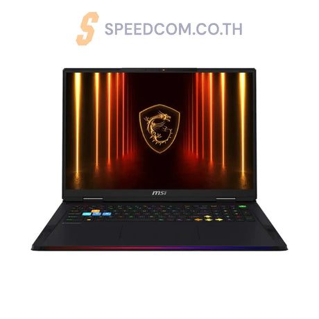 โน๊ตบุ๊ค MSI Raider 18 HX AI A2XWJG-869TH Ultra 9 สีดำ (Core Black) - SpeedCom
