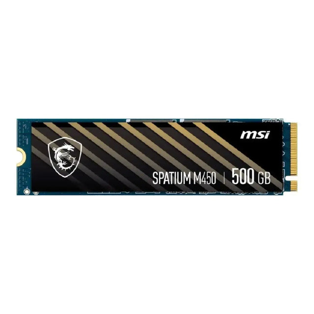 เอสเอสดี MSI SSD 500GB SPATIUM M450 M.2 NVMe/PCIe - SpeedCom