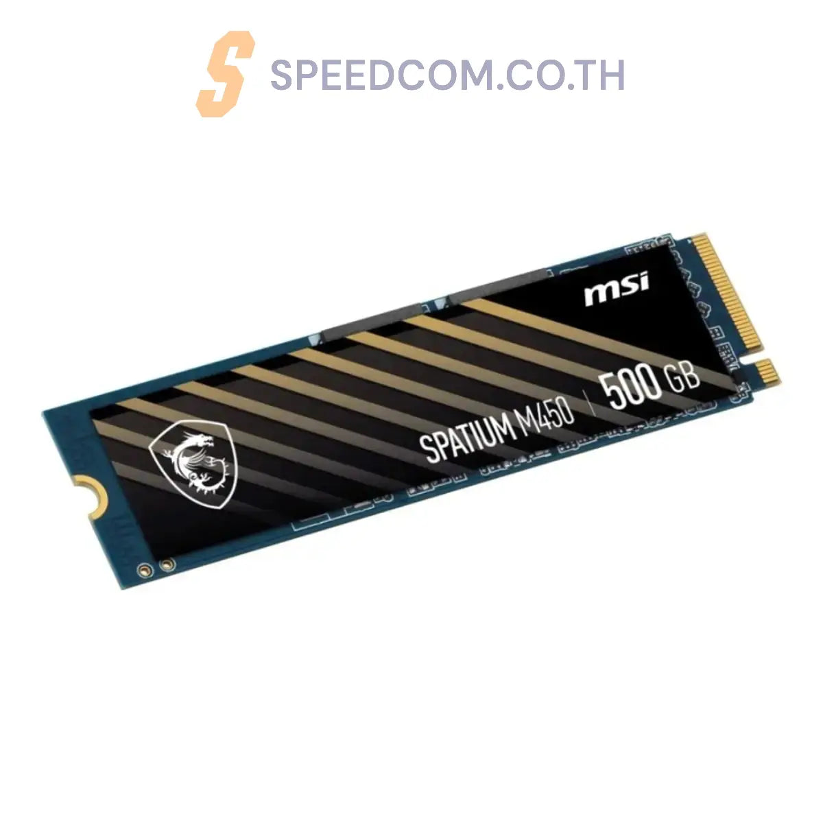 เอสเอสดี MSI SSD 500GB SPATIUM M450 M.2 NVMe/PCIe - SpeedCom