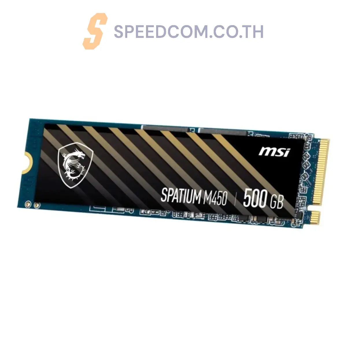 เอสเอสดี MSI SSD 500GB SPATIUM M450 M.2 NVMe/PCIe - SpeedCom