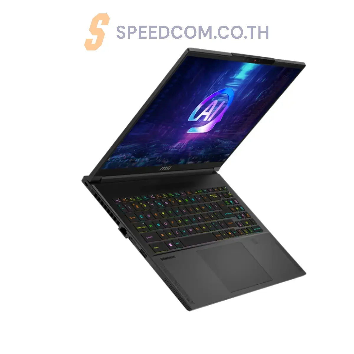 โน๊ตบุ๊ค MSI Stealth A16 AI+ A3XWHG-058TH Ryzen AI 9 สีดำ (Core Black) - SpeedCom