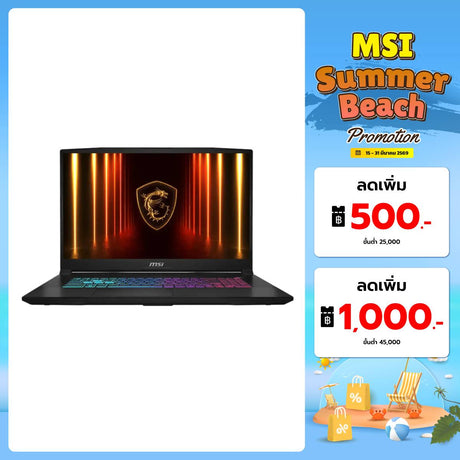 โน๊ตบุ๊ค MSI Katana 17 HX B14WFK-099TH i9 Gen14 สีดำSpeedCom