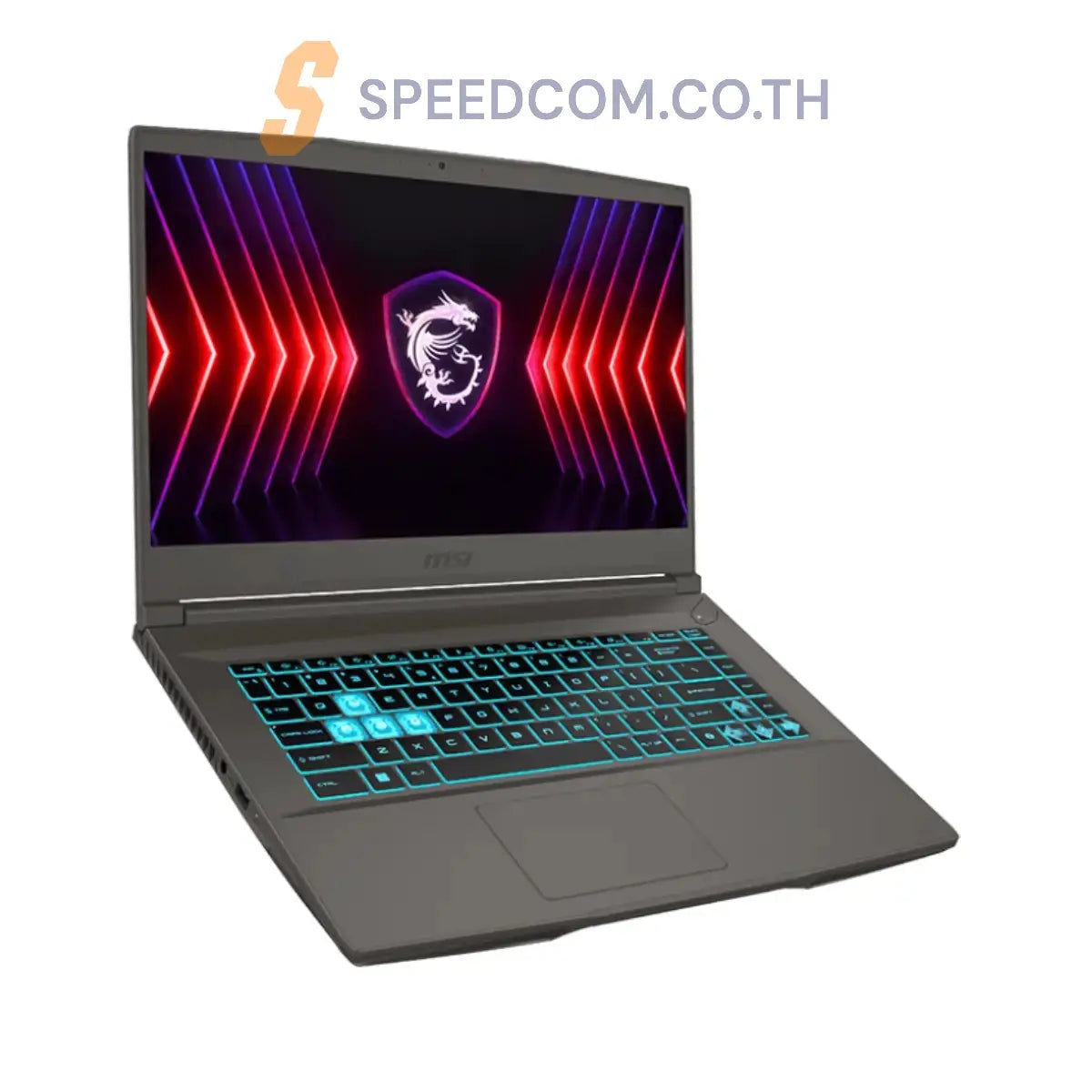 โน๊ตบุ๊ค MSI Thin 15 B13UC-3266TH i5 Gen13  สีเทา (Cosmos Gray) - SpeedCom