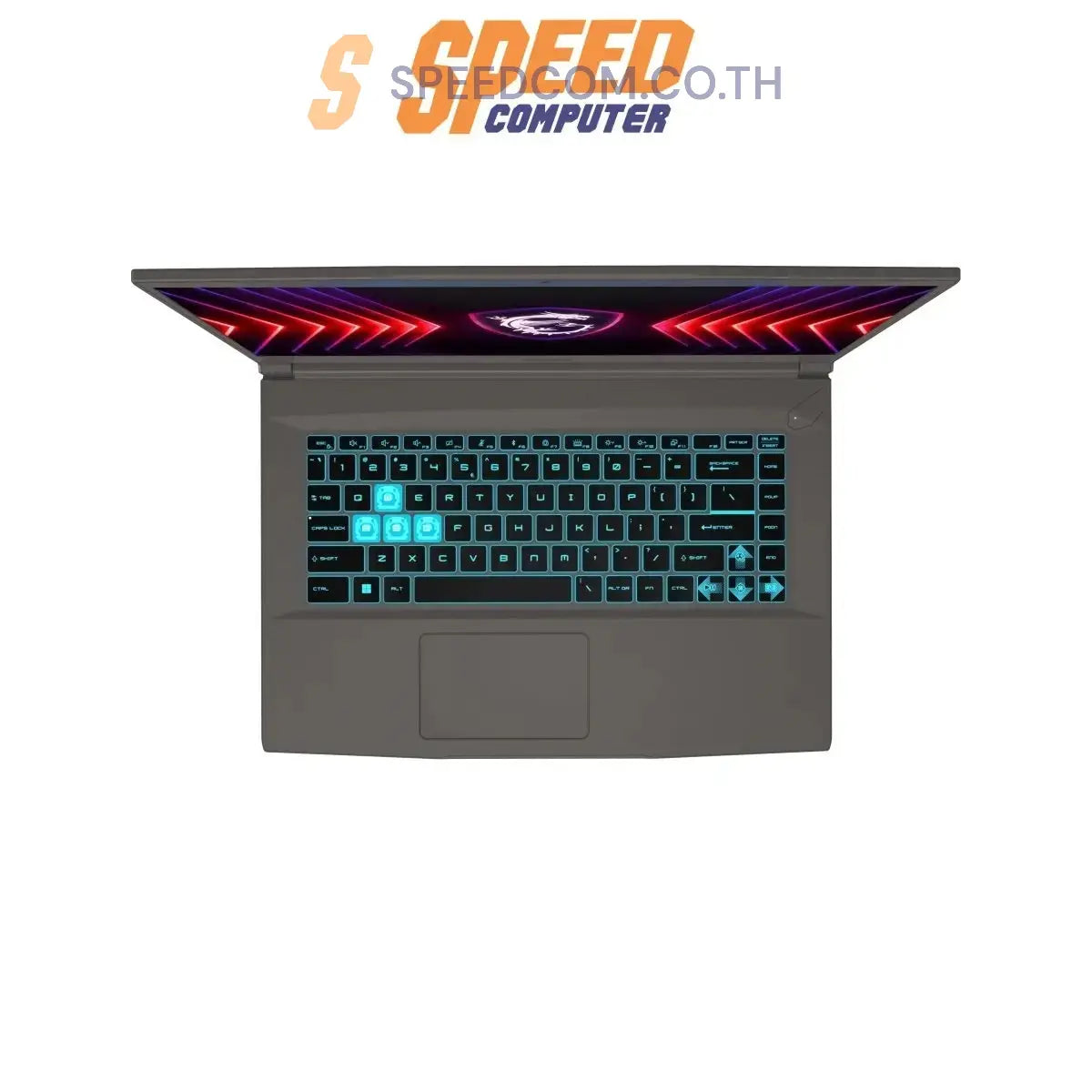 โน๊ตบุ๊ค MSI Thin 15 B13VE-1608TH i5 Gen13 สีเทา (Cosmos Gray) - SpeedCom