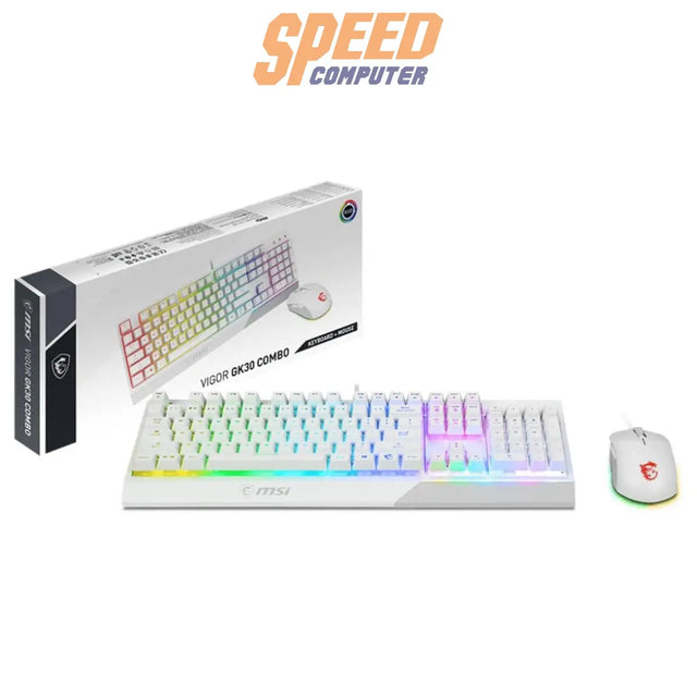 คีย์บอร์ดและเมาส์ MSI VIGOR GK30 - SpeedCom