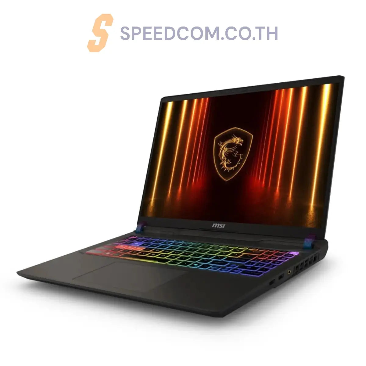 โน๊ตบุ๊คเกมมิ่ง MSI Vector 16 HX AI รุ่น A2XWHG-253TH ชิป Intel Core Ultra 7 สีเทา Cosmos Gray สเปกแรง เหมาะสำหรับงานหนักและเล่นเกมระดับสูง