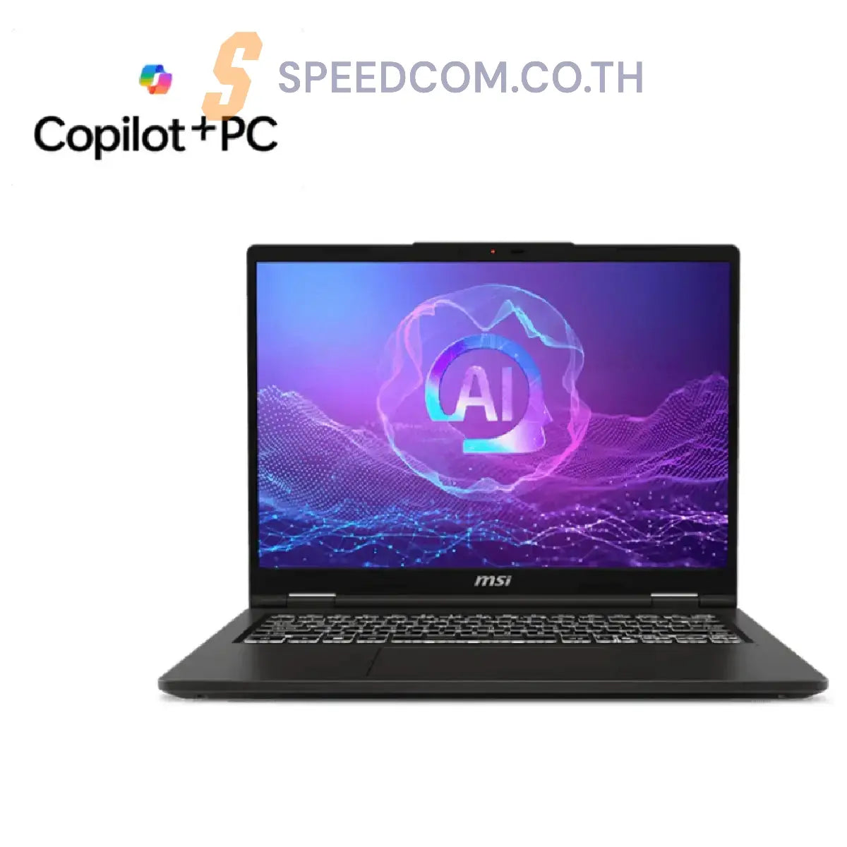 โน๊ตบุ๊ค MSI Venture 15 A14 AI+ A3HMG-015TH Ryzen AI 7 สีเทา (Solid Gray)