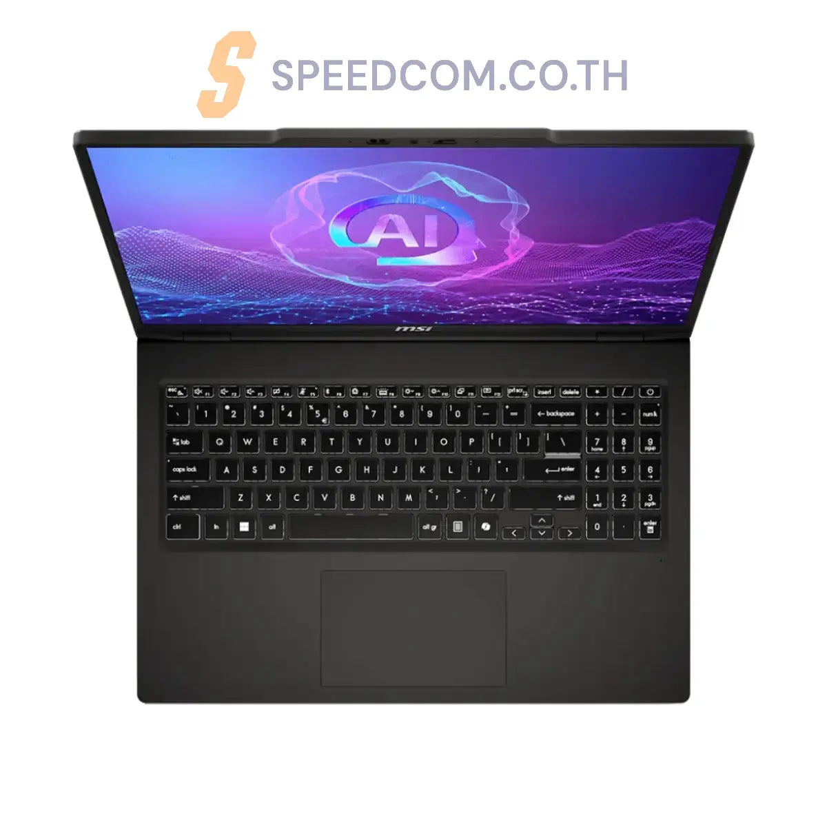 โน๊ตบุ๊ค MSI Venture A16 AI+ A3HMG-021TH Ryzen AI 7 สีเทา (Solid Gray)