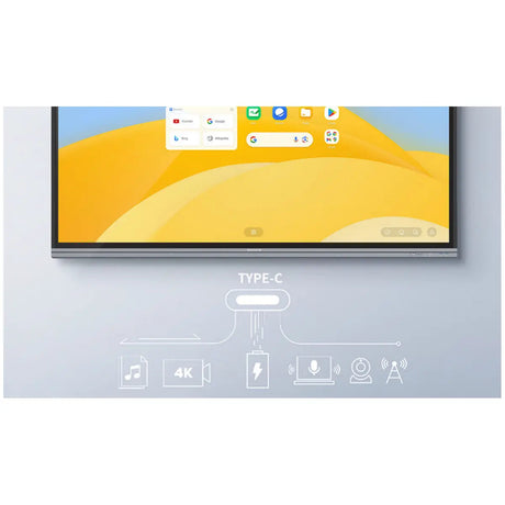 จออินเตอร์แอคทีฟ Maxhub U8630 Education 86.0" 4K Android 13 50PT