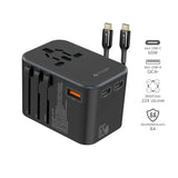 หัวชาร์จ Mazer M-IFTRAVEL165PD Infinite WORLD GaN 65W Travel Charger
