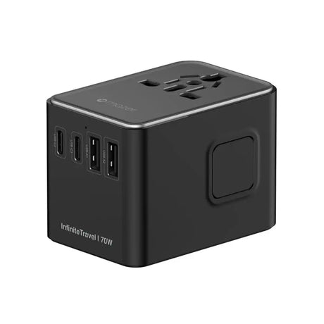 หัวชาร์จ Mazer M-IFTRAVEL170PD-BG Travel 70W 3xC 2xUSB