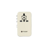 หัวแปลงปลั๊กไฟ Mazer M-IFTravel370-WT Travel 2400W PD70W 2USB