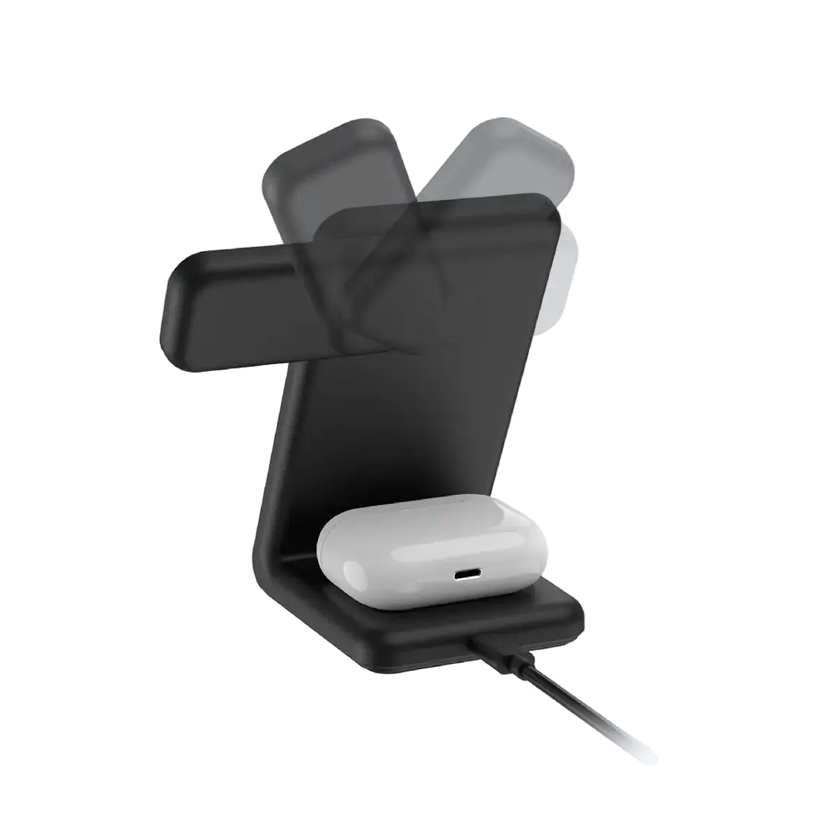 แท่นชาร์จไร้สาย Belkin MagSafe 3-in-1 Wireless Magnetic Charging Stand - SpeedCom