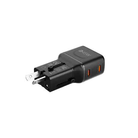 หัวแปลงปลั๊กไฟ Mazer Travel Pocket PD 45W Universal Travel Charger