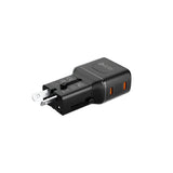 หัวแปลงปลั๊กไฟ Mazer Travel Pocket PD 45W Universal Travel Charger