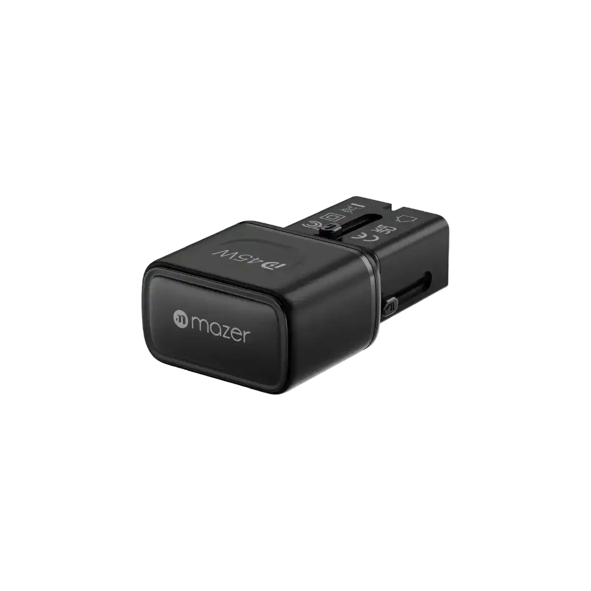 หัวแปลงปลั๊กไฟ Mazer Travel Pocket PD 45W Universal Travel Charger