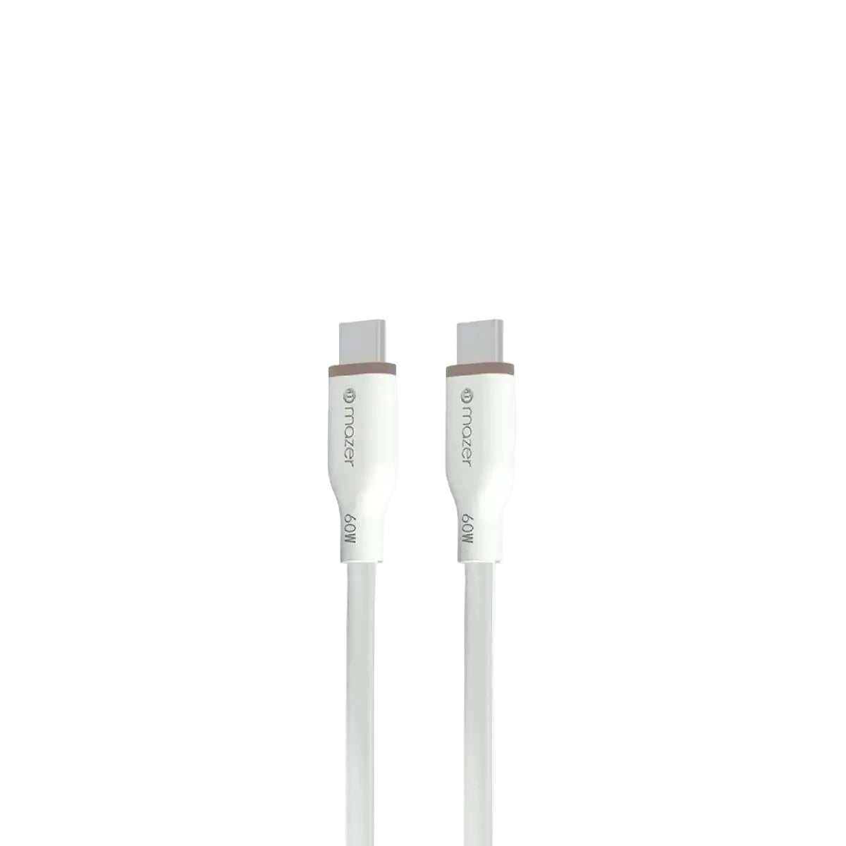 สายชาร์จ Mazer UltraFlex USB C to C 60W 2M Flex Silicon Cable