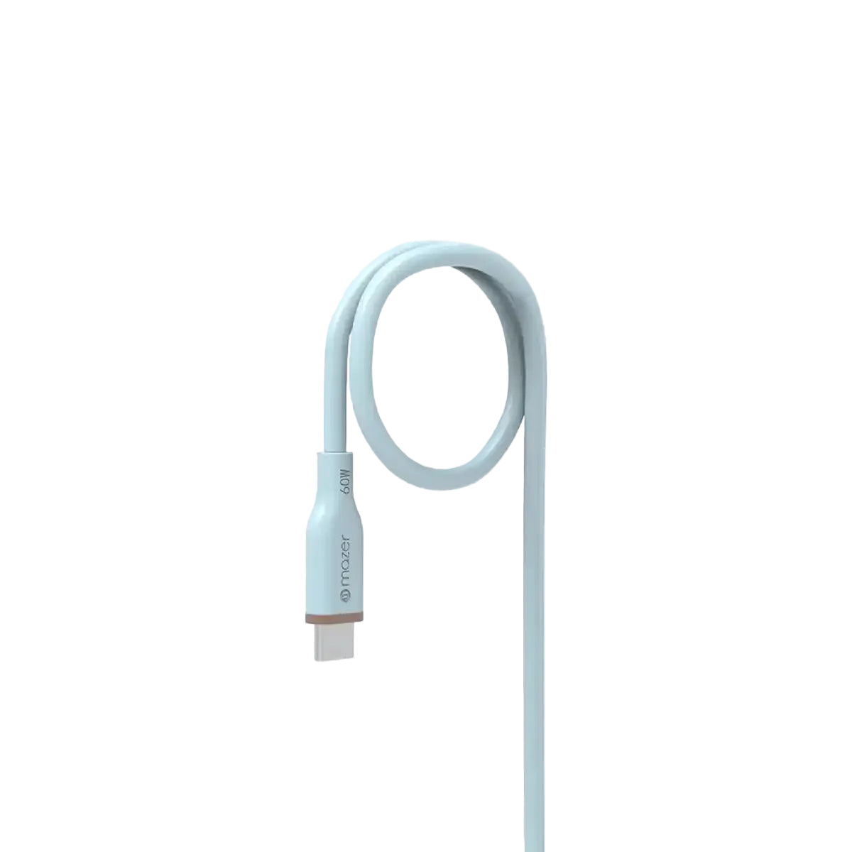 สายชาร์จ Mazer UltraFlex USB C to C 60W 2M Flex Silicon Cable
