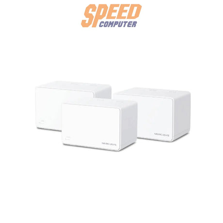 อุปกรณ์กระจายสัญญาณ Mercusys Halo H80X 3PACK AX3000 Whole Home Mesh WiFi 6 - SpeedCom