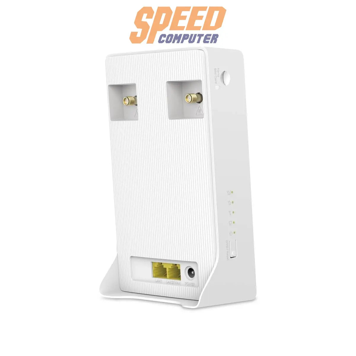 เราเตอร์ Mercusys MB110 - 4G 300 Mbps Wireless N 4G LTE Router สีขาว - SpeedCom