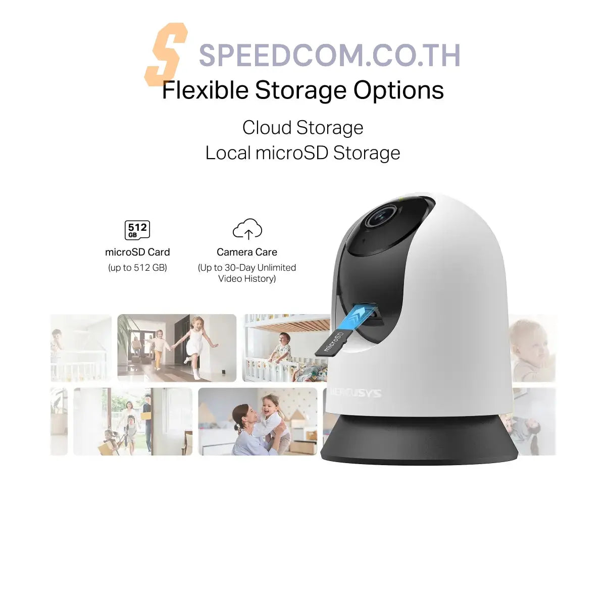 กล้องเว็บแคม Mercusys MC200 FHD 30fps - SpeedCom
