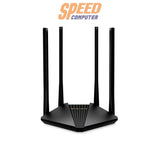 เราเตอร์ Mercusys MR30G AC1200 Gigabit Dual Band Wireless สีดำ - SpeedCom