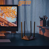 เราเตอร์ Mercusys MR30G AC1200 Gigabit Dual Band Wireless สีดำ - SpeedCom