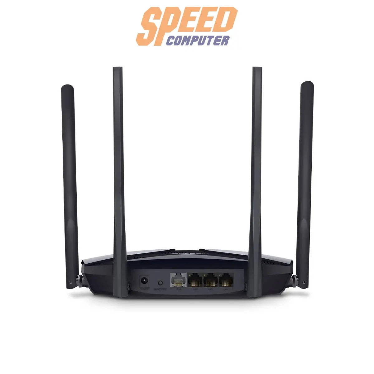 เราเตอร์ Mercusys MR70X AX1800 Dual - Band WiFi 6 Router สีดำ - SpeedCom
