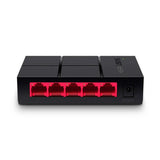 สวิตช์ฮับ Mercusys MS105G 5 - Port 10/100/1,000 Mbps Desktop Switch สีดำ - SpeedCom