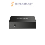 สวิตช์ฮับ Mercusys MS105GS 5-Port Gigabit Desktop Switch สีดำ