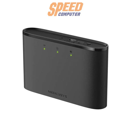 เราเตอร์พกพา Mercusys MT110 4G LTE Mobile Wi - Fi สีดำ - SpeedCom