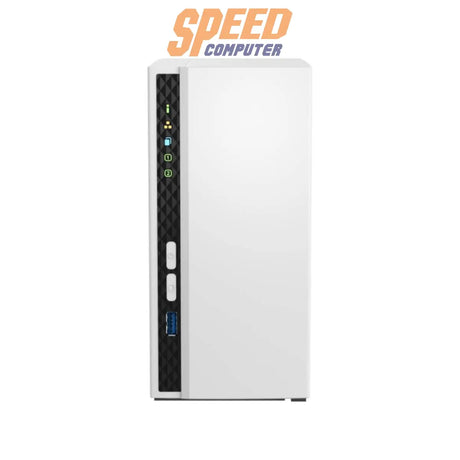 อุปกรณ์จัดเก็บข้อมูลบนเครือข่าย NAS QNAP - TS - 233 ARM 4Core Coretex A55 สีขาว - SpeedCom