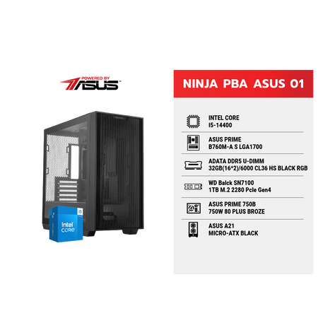 คอมประกอบ NINJA 01 Powered By ASUSSpeedCom
