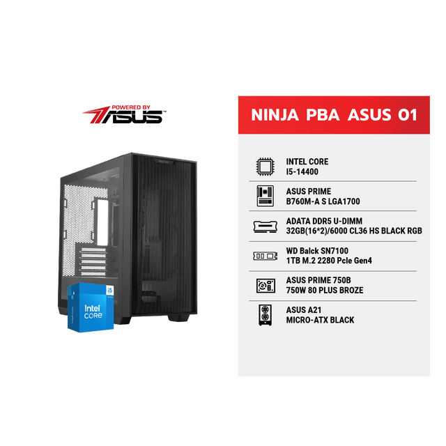 คอมประกอบ NINJA 01 Powered By ASUSSpeedCom