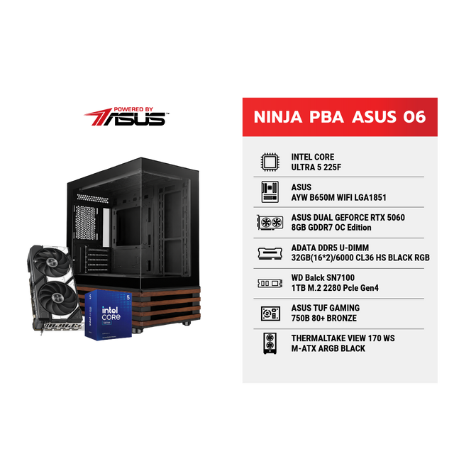 คอมประกอบ NINJA 06 Powered By ASUSSpeedCom